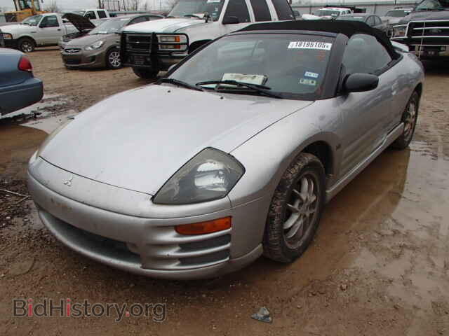 2002 MITSUBISHI ECLIPSE - VIN: 4A3AE85H72E046835 - Фото 2