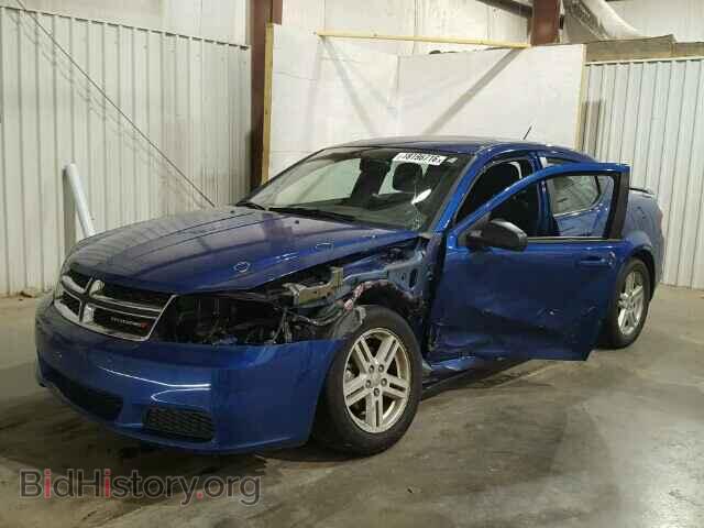 2014 DODGE AVENGER - VIN: 1C3CDZAG8EN221152 - Фото 2