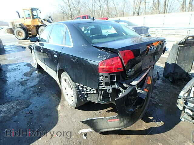2007 AUDI A4 - VIN: WAUDF78E07A136395 - Фото 3