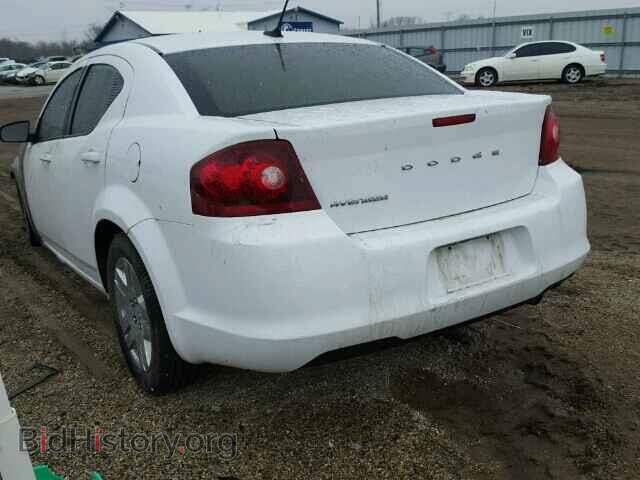 2012 DODGE AVENGER - VIN: 1C3CDZABXCN214978 - Фото 3