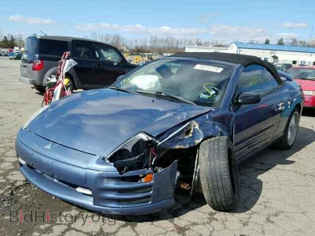 2002 MITSUBISHI ECLIPSE - VIN: 4A3AE45GX2E061801 - Фото 2