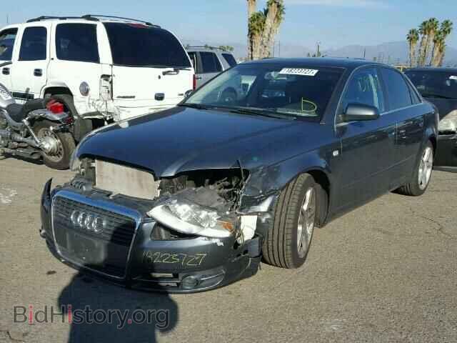 2007 AUDI A4 - VIN: WAUDF78E37A189267 - Фото 2