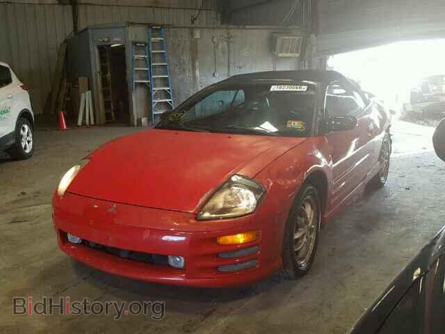 2001 MITSUBISHI ECLIPSE - VIN: 4A3AE85H51E142641 - Фото 2