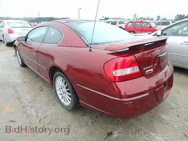 2003 CHRYSLER SEBRING - VIN: 4C3AG52H33E199989 - Фото 3