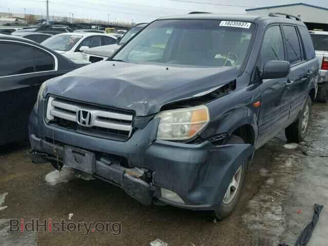 2006 HONDA PILOT - VIN: 2HKYF18486H509358 - Фото 2