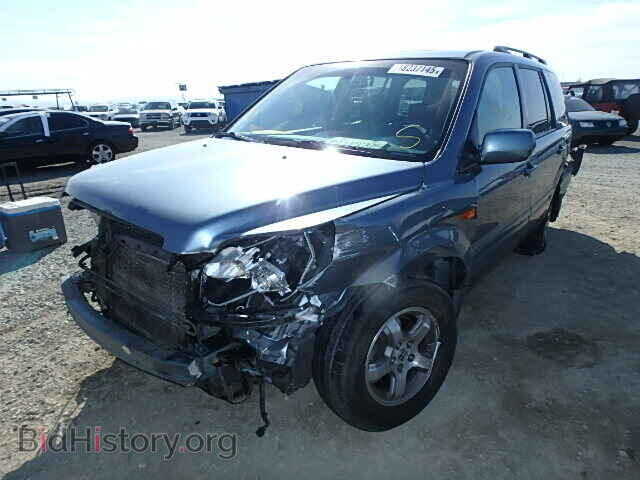 2006 HONDA PILOT - VIN: 2HKYF18546H516512 - Фото 2