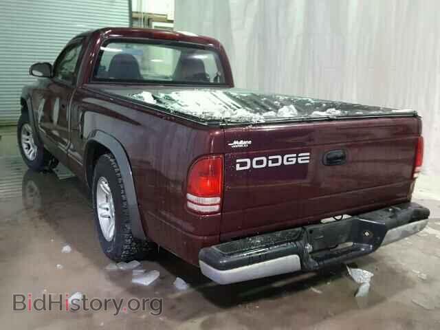 2002 DODGE DAKOTA - VIN: 1B7FL16X52S708635 - Фото 3