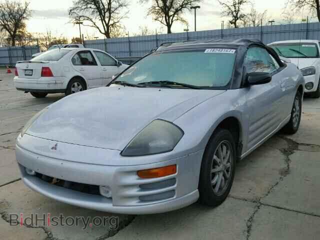 2001 MITSUBISHI ECLIPSE - VIN: 4A3AE45G31E217627 - Фото 2