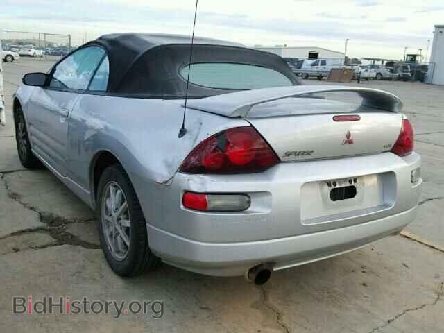2001 MITSUBISHI ECLIPSE - VIN: 4A3AE45G31E217627 - Фото 3