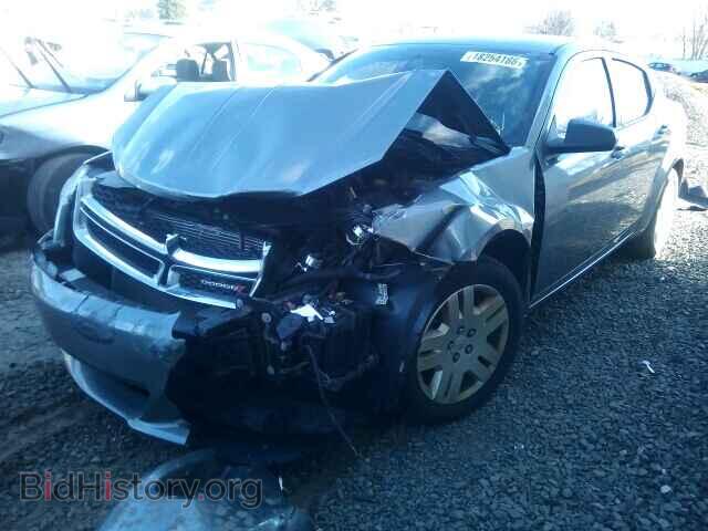 2013 DODGE AVENGER - VIN: 1C3CDZAB6DN617664 - Фото 2