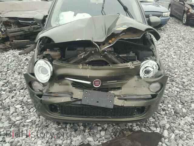 2012 FIAT 500 - VIN: 3C3CFFAR7CT335425 - Фото 9
