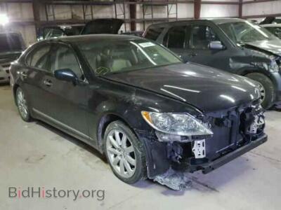 2008 Lexus LS460 LS 460, черный — VIN JTHBL46F885057496, Copart