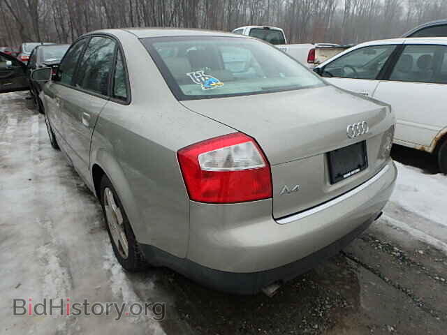 2002 AUDI A4 - VIN: WAULC68E72A279626 - Фото 3