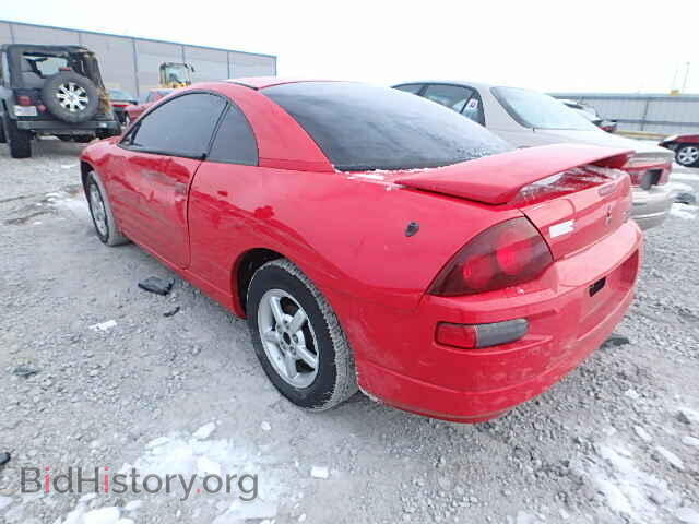 2001 MITSUBISHI ECLIPSE - VIN: 4A3AC34G61E100187 - Photo 3