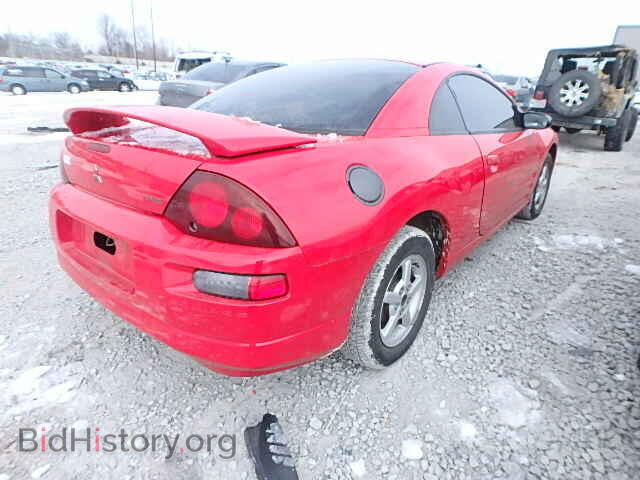 2001 MITSUBISHI ECLIPSE - VIN: 4A3AC34G61E100187 - Photo 4
