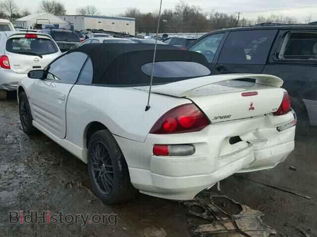 2001 MITSUBISHI ECLIPSE - VIN: 4A3AE85H21E106602 - Фото 3