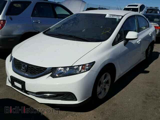 2013 HONDA CIVIC - VIN: 2HGFB2F53DH554381 - Фото 2