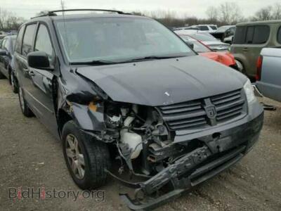 2010 Dodge CARAVAN, black — VIN 2D4RN4DE2AR420195, Copart