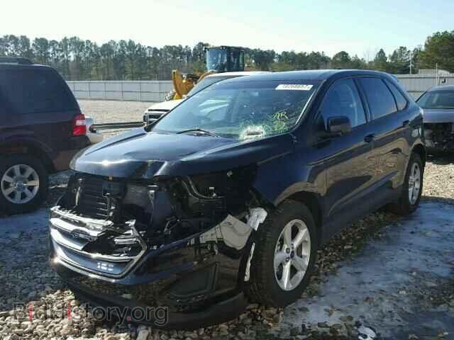 2016 FORD EDGE - VIN: 2FMPK3G97GBB43434 - Фото 2