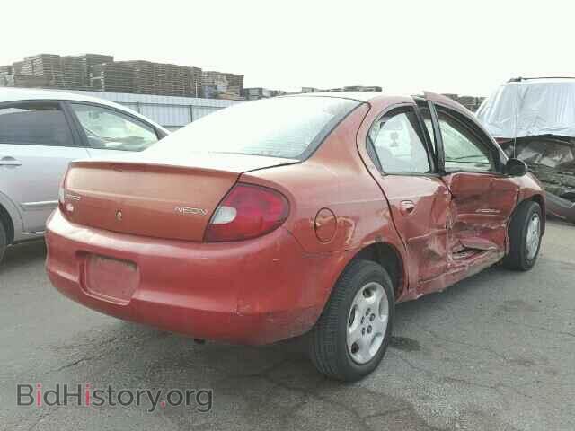 2001 DODGE NEON - VIN: 1B3ES46C01D249502 - Фото 4