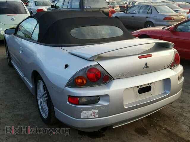 2003 MITSUBISHI ECLIPSE - VIN: 4A3AE55H23E181754 - Фото 3