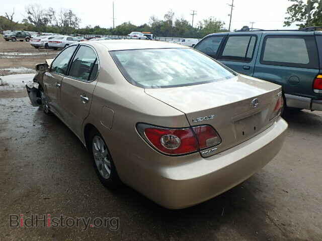 2003 LEXUS ES300 - VIN: JTHBF30G430131425 - Фото 3