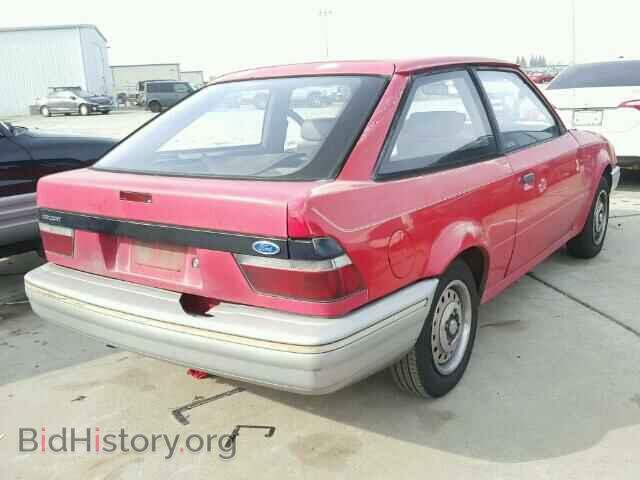 1990 FORD ESCORT - VIN: 1FAPP909XLT200678 - Фото 4