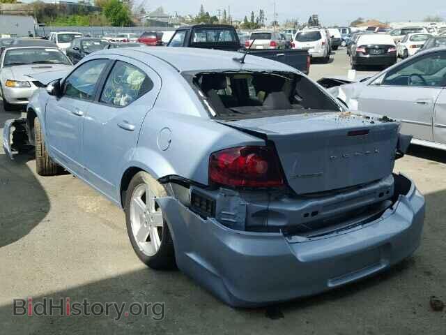 2013 DODGE AVENGER - VIN: 1C3CDZCB8DN606954 - Фото 3
