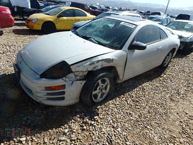 2001 MITSUBISHI ECLIPSE - VIN: 4A3AC34G01E128308 - Фото 2