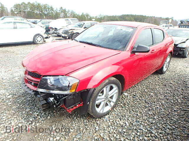2014 DODGE AVENGER - VIN: 1C3CDZAG5EN147365 - Фото 2