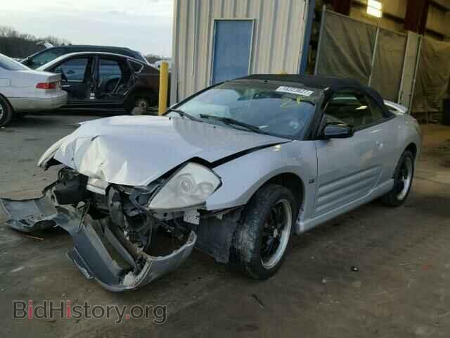 2002 MITSUBISHI ECLIPSE - VIN: 4A3AE85H92E042351 - Фото 2
