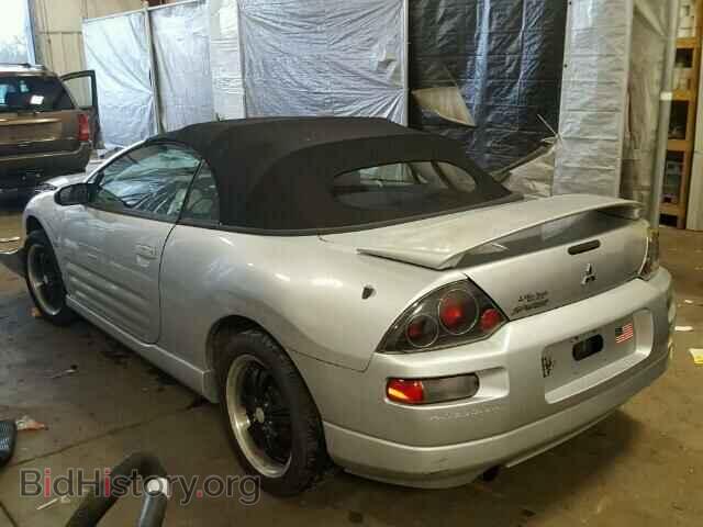 2002 MITSUBISHI ECLIPSE - VIN: 4A3AE85H92E042351 - Фото 3