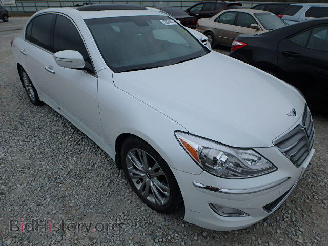 Photo KMHGC4DD8CU204547 - HYUNDAI GENESIS 2012