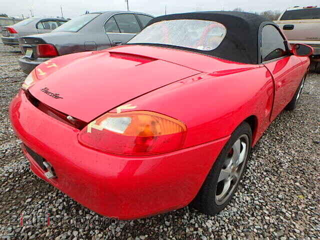 2000 PORSCHE BOXSTER - VIN: WP0CA298XYU625573 - Фото 4