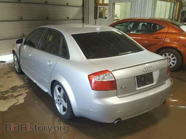 2002 AUDI A4 - VIN: WAULC68E22A203845 - Фото 3