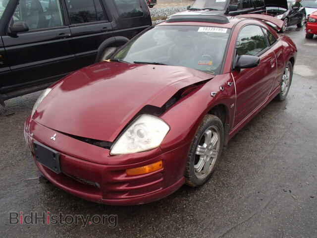 2002 MITSUBISHI ECLIPSE - VIN: 4A3AC54H92E001014 - Фото 2