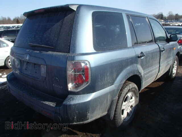 2006 HONDA PILOT - VIN: 2HKYF18196H552421 - Фото 4