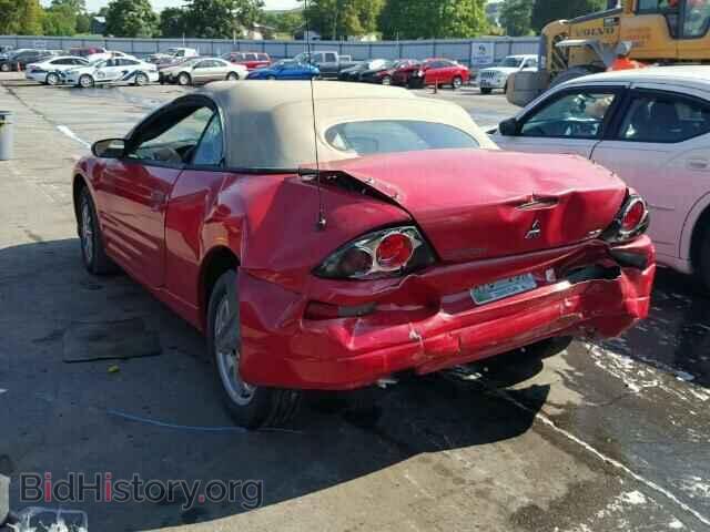2002 MITSUBISHI ECLIPSE - VIN: 4A3AE45G22E037251 - Фото 3