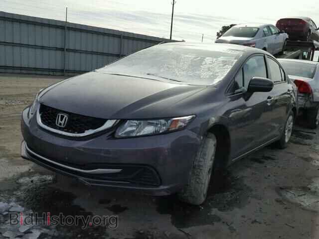 2014 HONDA CIVIC - VIN: 2HGFB2F52EH528064 - Фото 2