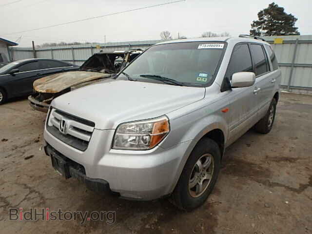 2006 HONDA PILOT - VIN: 2HKYF18736H562849 - Фото 2