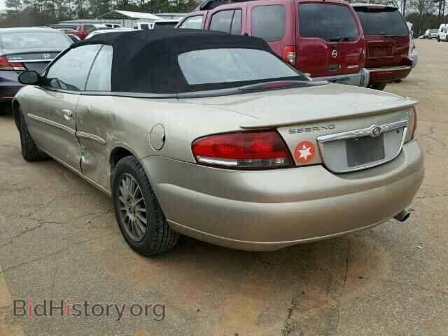 2004 CHRYSLER SEBRING - VIN: 1C3EL55R54N373436 - Фото 3