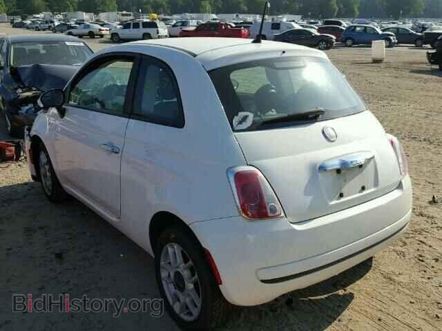 2012 FIAT 500 - VIN: 3C3CFFAR3CT124755 - Фото 3