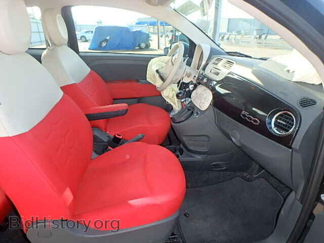 2013 FIAT 500 - VIN: 3C3CFFAR8DT513134 - Фото 5