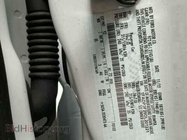 2013 FORD FOCUS - VIN: 1FADP3F29DL201221 - Photo 10