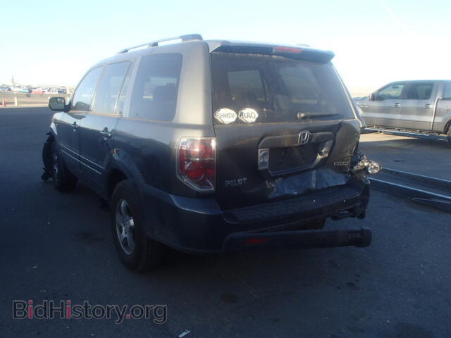 2007 HONDA PILOT - VIN: 2HKYF184X7H504745 - Фото 3