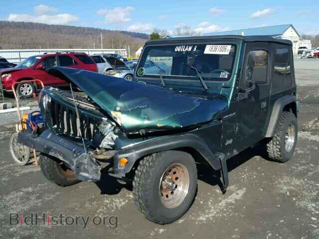 2000 JEEP WRANGLER - VIN: 1J4FA29P4YP705903 - Фото 2