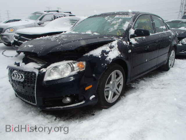 2008 AUDI A4 - VIN: WAUDF78E98A059334 - Фото 2