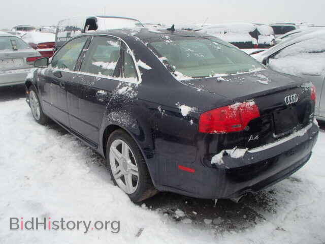 2008 AUDI A4 - VIN: WAUDF78E98A059334 - Фото 3