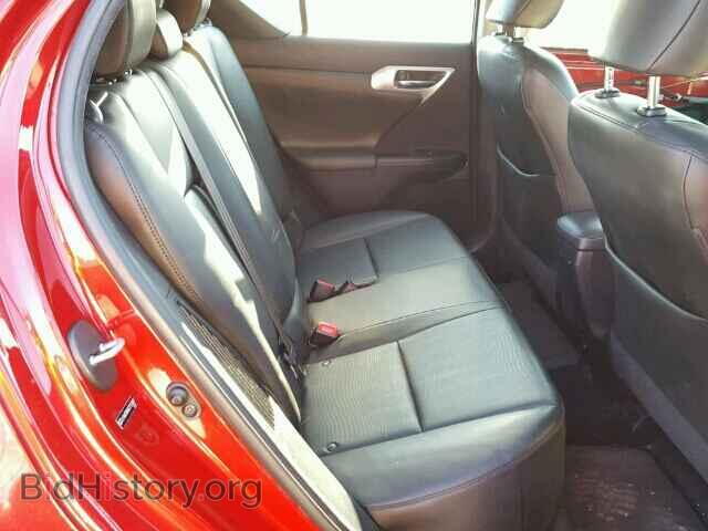 2012 LEXUS CT 200 - VIN: JTHKD5BH0C2112687 - Фото 6