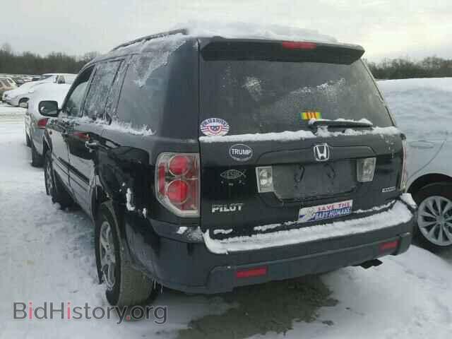 2007 HONDA PILOT - VIN: 2HKYF18637H506533 - Фото 3